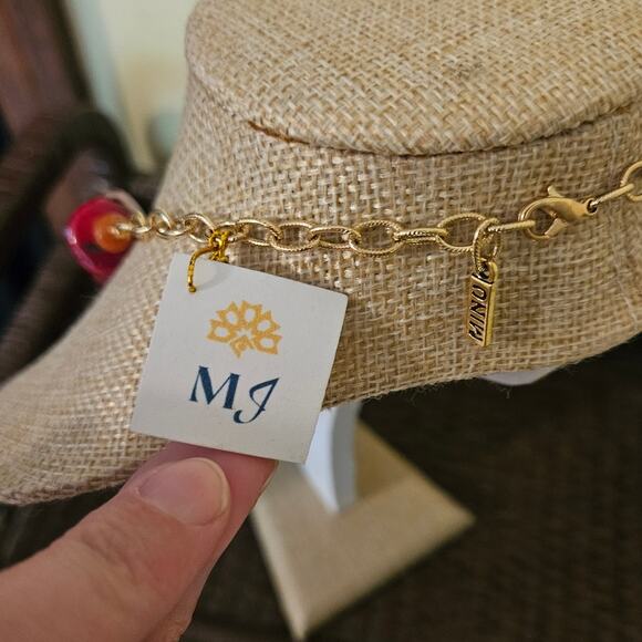 Minu MJ Statement Necklace ~ Must -have for Fashinistas! Boho Eclectic Oiriginal - Picture 13 of 14